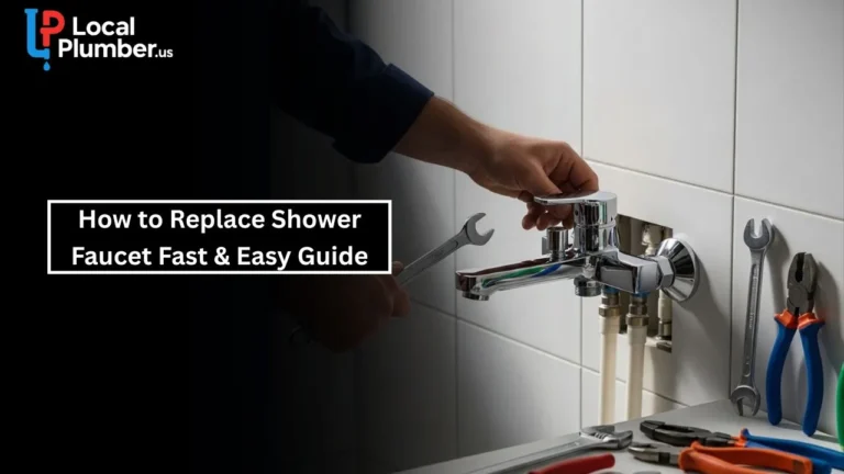 how to replace shower faucet