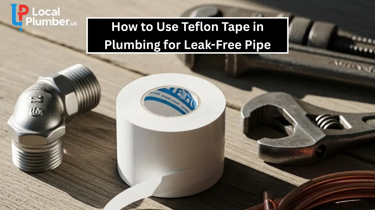 How to Use Teflon Tape in Plumbing for Leak-Free Pipe